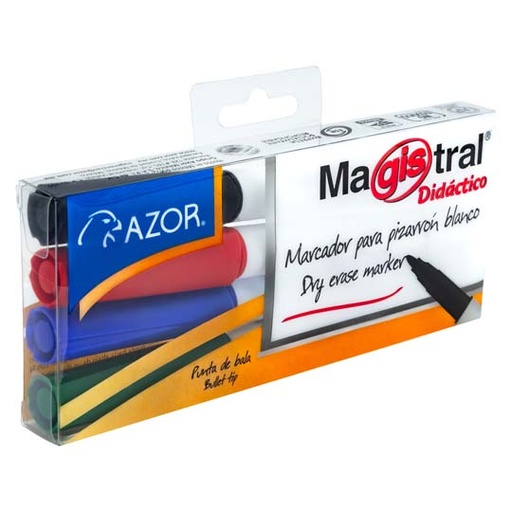 [AZO-MAR-84074] Marcador Magistral Didáctico Punta Bala