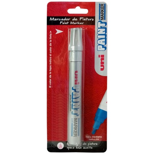 [AZO-MAR-PX20PL1] Marcador Permanente Unipaint Punta Bala