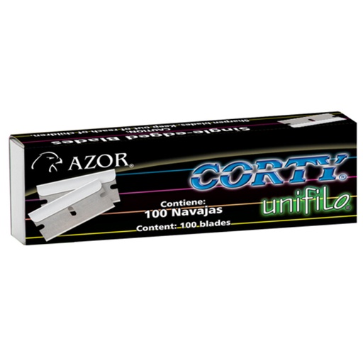 [AZO-NAV-3110] Navaja Unifilo Corty 3110 Caja Con 100 N