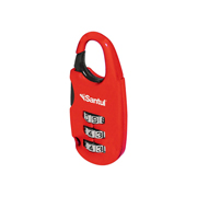[SAN-CAN-8108R] Candado Maletero De Combinación Santul 25Mm