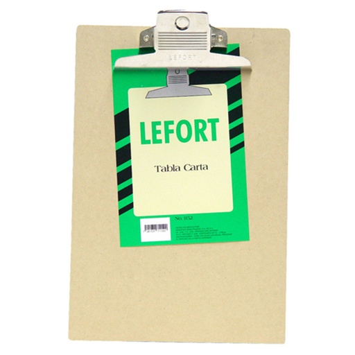 [AZO-TAB-0012] Tabla Fibracel Lefort Con Clip Metálico