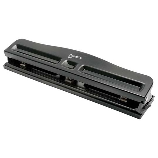 [BAR-PER-909] Perforadora 3 Orificios Barrilito Perforadora Cuerpo De Acero