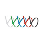 [SAN-CIN-5798] Cinchos De Colores Santul 2.5 X 100Mm Bolsa Con 100 Piezas