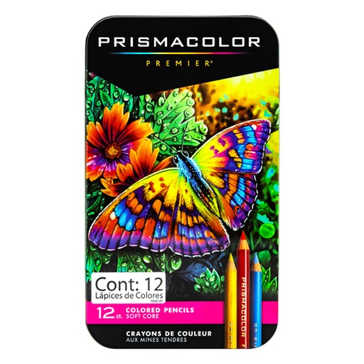 [BER-COL-PREM12] Lm-Colores Prismacolor Premier Con 12 Pi