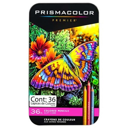 [BER-COL-PREM36] Lm-Colores Prismacolor Premier Con 36 Pi