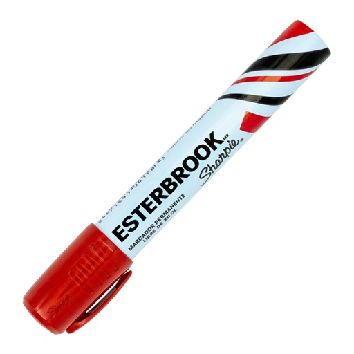 [BER-MAR-119228] Marcador Permanente Esterbrook Color Roj