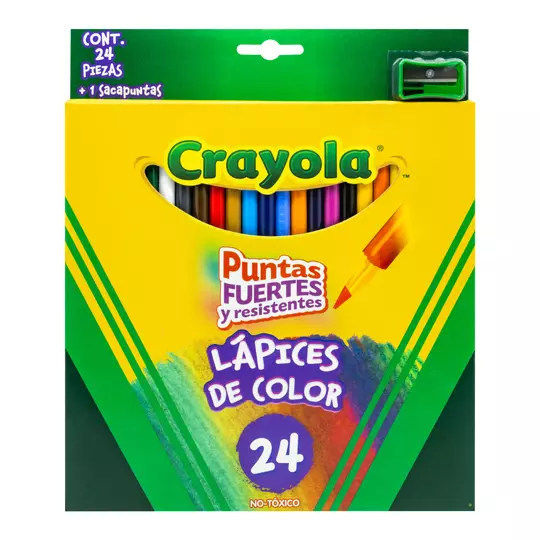[CRA-COL-684024] Colores Redondos Crayola Con 24 Piezas.