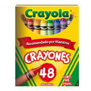 [CRA-CRA-520048] Crayones Crayola Estándar 9.21X.7.9Cm, 48 piezas