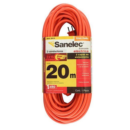 [SAN-EXTE-2412] Extensión De Uso Rudo Santul 20 M Naranj