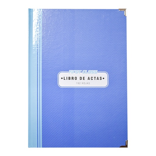 [DIE-CUA-1352] Libro Actas Dietrix Forma Francesa 192 Hojas