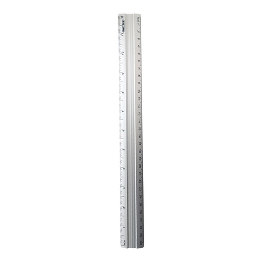 [DIE-REG-1183] Regla De Aluminio Dietrix De 30 Cm 1 Pie