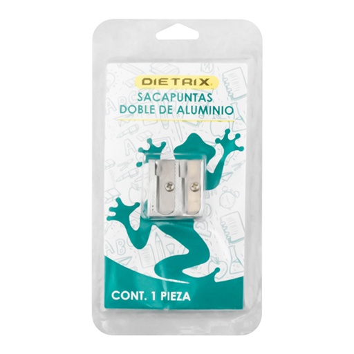 [DIE-SAC-1066] Sacapuntas Doble Aluminio Dietrix Blíste