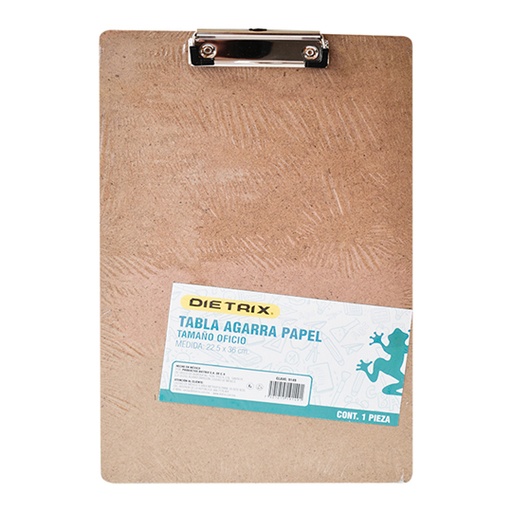 [DIE-TAB-9149] Tabla De Macocel Dietrix Agarra Papel Oficio Broche Palanca Metálica