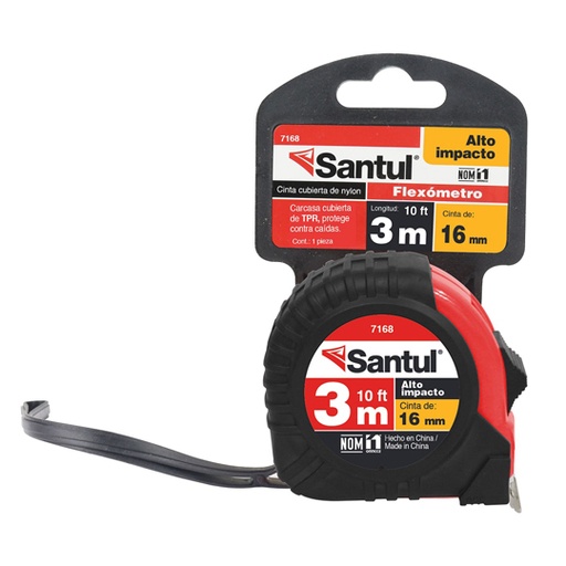[SAN-FLEX-7168] Cinta Métrica Santul De 3 Metros