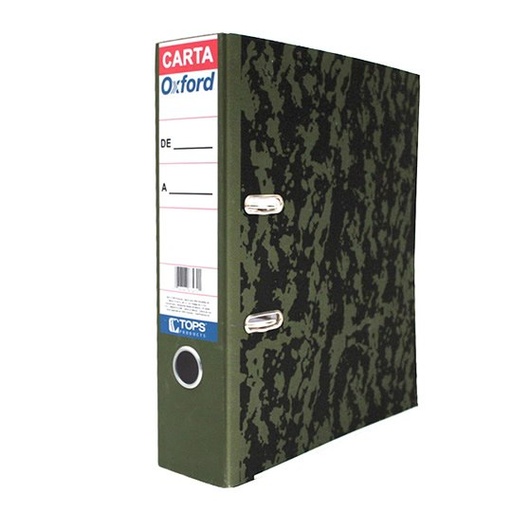 [ESS-CAR-87470] Registrador Oxford Carta Color Verde Clá