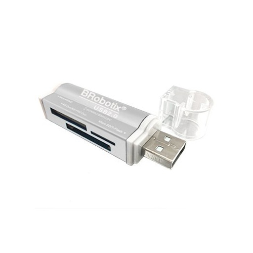 [BR-CO-180420P] Lector Usb Brobotix V2.0 Todo En Uno Met