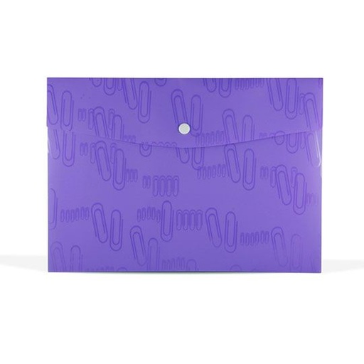 [ESS-POR-F851] Sobre Porta Documentos Oxford Carta Color Morado