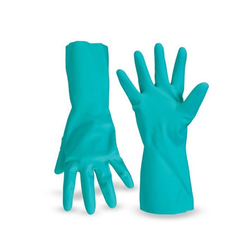 [SAN-GUAN-88AM] Guantes De Nitrilo Santul Talla M Color Azul Para Limpieza Industrial