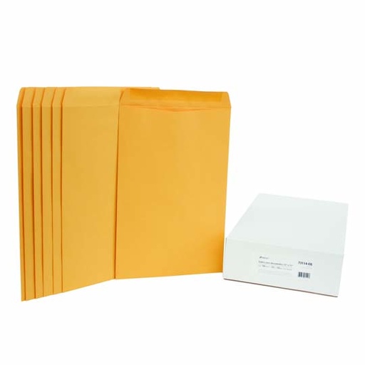 [ESS-SOB-73114] Sobre Kraft Con Broche Engomado Ampad Oficio Caja Con 100 Pzas 