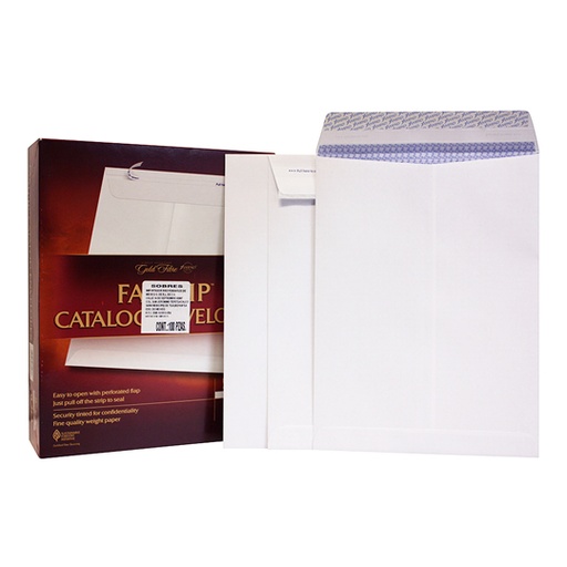 [ESS-SOB-73127] Sobre Para Documentos Ampad Color Blanco 22.9 X 30.5 Cm Caja Con 100 Pzas 