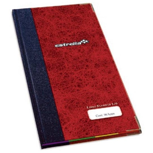 [EST-CUA-117FLOR] Libro Florete Forma Francesa Balance 96 Hojas