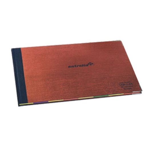 [EST-CUA-125] Libro Florete Tabular Forma Italiana