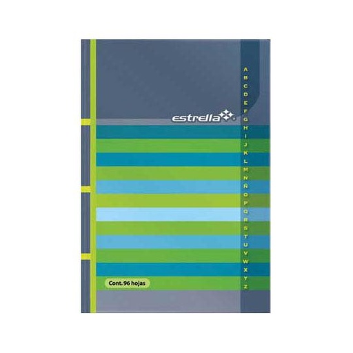 [EST-CUA-210] Libreta 1/4 Pasta Dura Forma Francesa