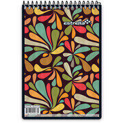 [EST-CUA-33] Block Taquigrafía Corto Estrella  80 Hoj