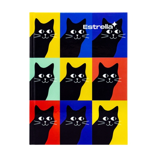 [EST-CUA-86] Libreta 1/4 Pasta Dura Forma Francesa Es