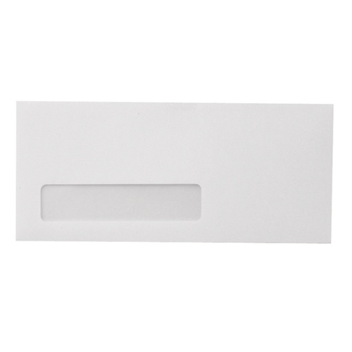 [FTC-SOB-FS10BV6] Sobre Correspondencia Blanco Con Ventana Fortec Oficio Caja Con 100 Piezas 