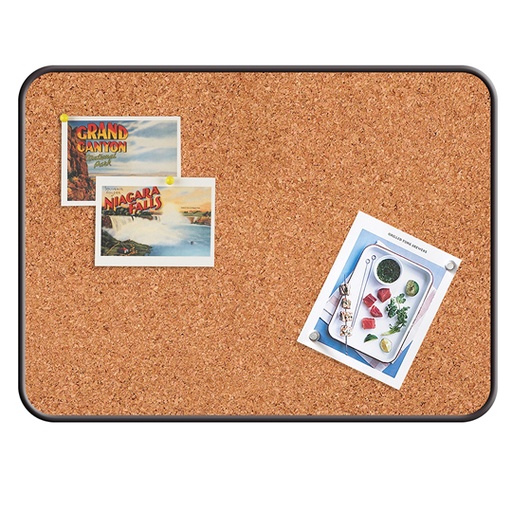 [GBC-PIZ-5530GE] Pizarrón Corcho Gbc  Marco De Plástico Ligero 43X58Cm 