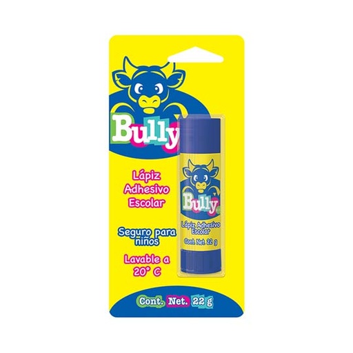 [HEN-PEG-2820045] Lápiz Adhesivo Bully En Barra De 22 Grs,Blister 1 Piezas