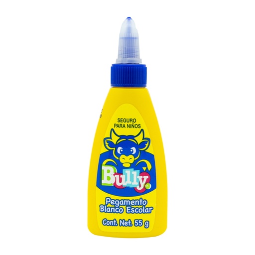 [HEN-PEG-BULLY55] Pegamento Escolar Blanco Bully De 55 Grs