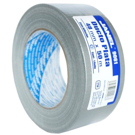 [JAN-ADS-DUC122] Cinta Ducto Plata Mod. 9061 Janel 48X50