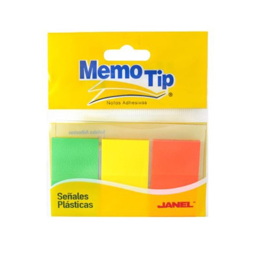 [JAN-SEP-16295] Señales Plasticas Memo Tip 3 Colores