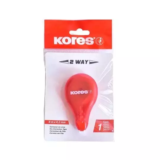 [KOR-CRR-2W323] Corrector En Cinta Kores, 8Mx4.2Mm
