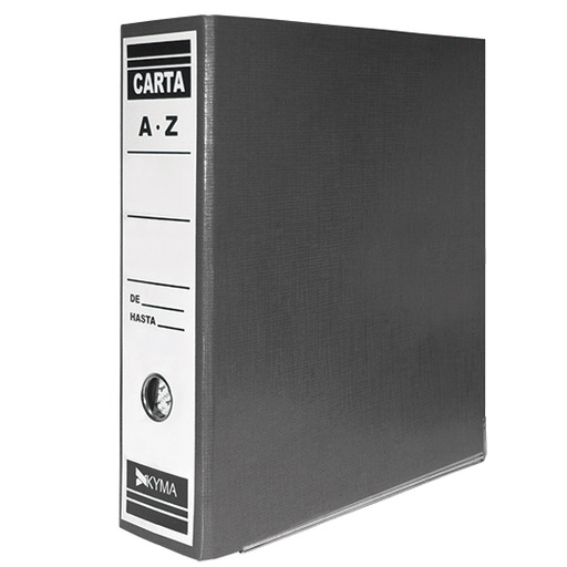 [KYM-REG-ARCONE] Registrador Arcoiris Kyma Tamaño Carta Negro