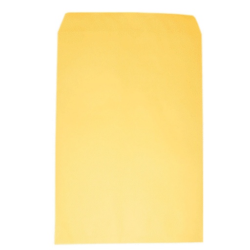 [KYM-SOB-ESQUEL] Sobre Manila Solapa Engomada Tamaño Esquela Kyma Paquete Con 50 Sobres 