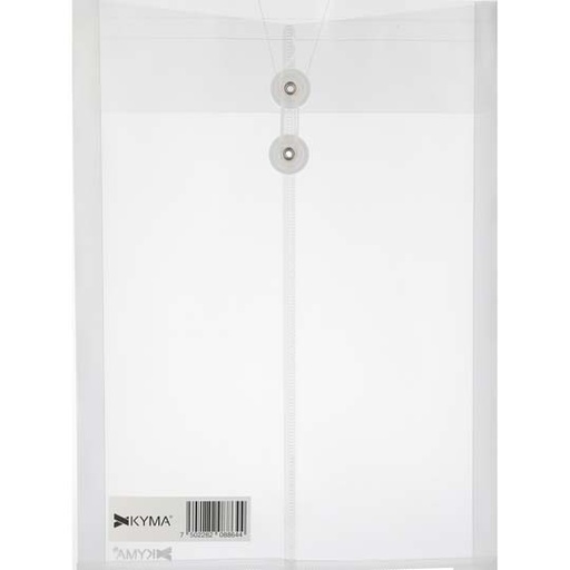 [KYM-SOB-OFBCO] Sobre Porta Documentos Vertica Kyma Oficio Color Blanco