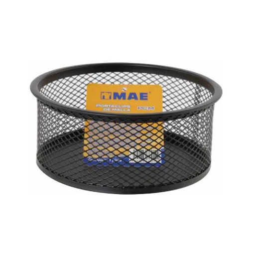 [MAE-CLI-PCM] Portaclips Mae De Malla Metálica Negro