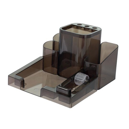 [MAE-ORG-M7401] Organizador De Escritorio Mae Color Humo