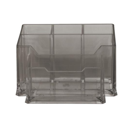 [MAE-ORG-M9401] Organizador De Escritorio Mae Color Humo