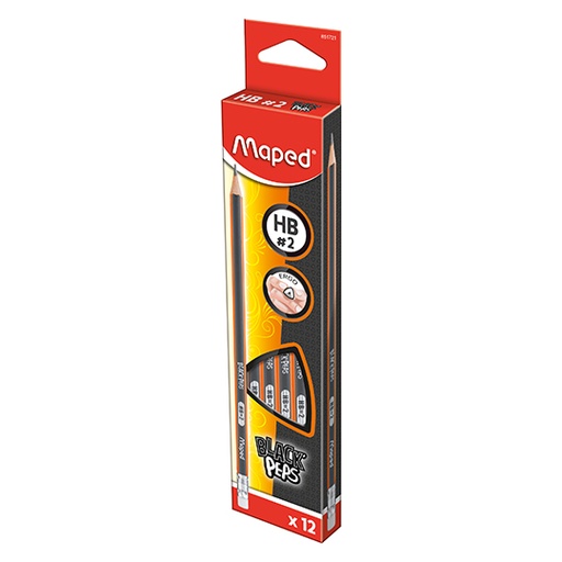 [MPD-LAP-851721Z] Lápiz De Grafito Black Peps Maped Con  1