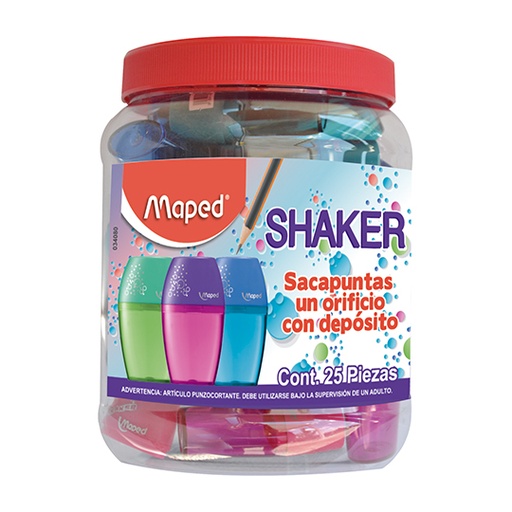 [MPD-SAC-C034080] Sacapuntas Shaker Maped 1 Orificio 25 Pi