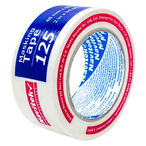 [NAV-ADS-MSK4850] Masking Tape Uso 125 Navitek Color Natural 48 Mm X 50 M 