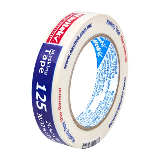 [NAV-ADS-MSKG2] Masking Tape Uso 125 Navitek Color Natur