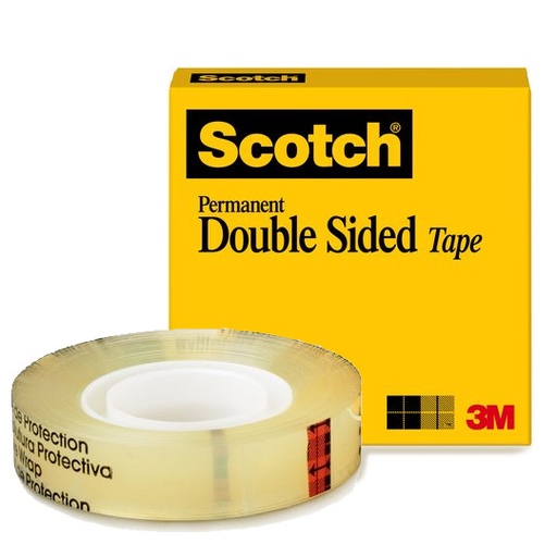 [P3M-ADS-665DC] Cinta doble cara Mod. 665 Scotch 3M 12.7x32.9