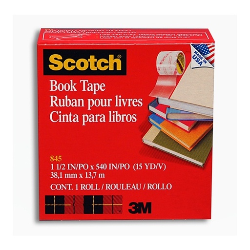 [P3M-ADS-84538X1] Cinta Mod. 845-150  Para Libros Scotch 38.1x13.7