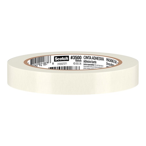 [P3M-ADS-MT18X40] Masking Tape 3M 3500 Scotch 18X40 1 Piez