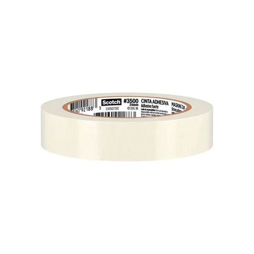[P3M-ADS-MT24X40] Masking Tape 3M 3500 24Mmx40M 1 Pieza